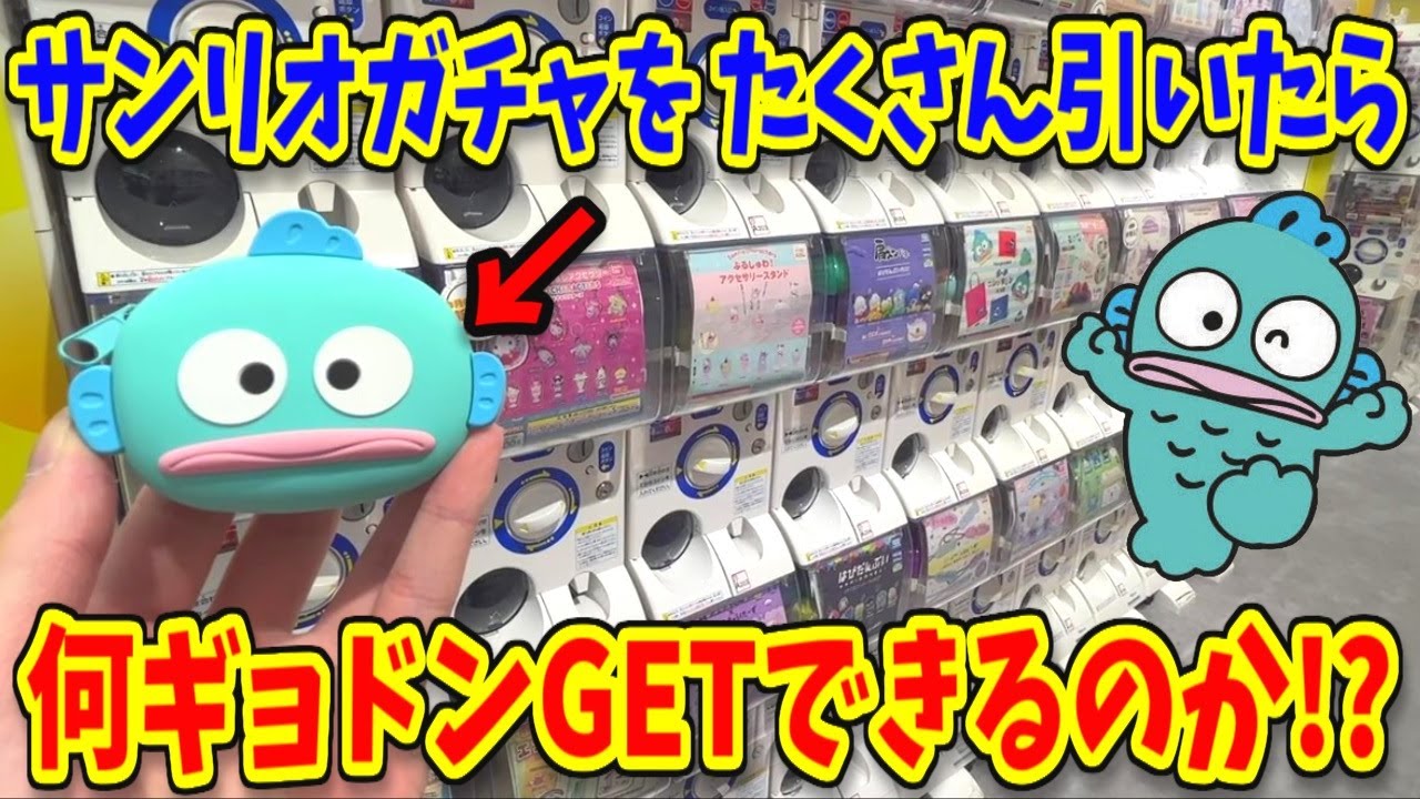 【超神回】サンリオガチャを堪能しよう！【ハンギョドン推し】