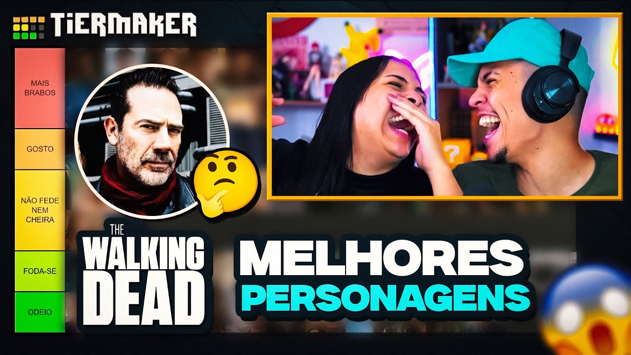 TIER LIST - THE WALKING DEAD (dos GOAT aos ESCÓRIA) 🔥