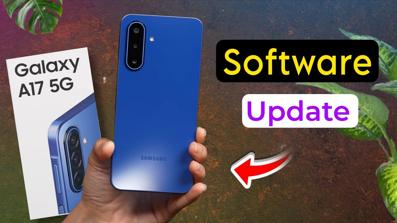 How to Software Update on Samsung Galaxy A17 5G
