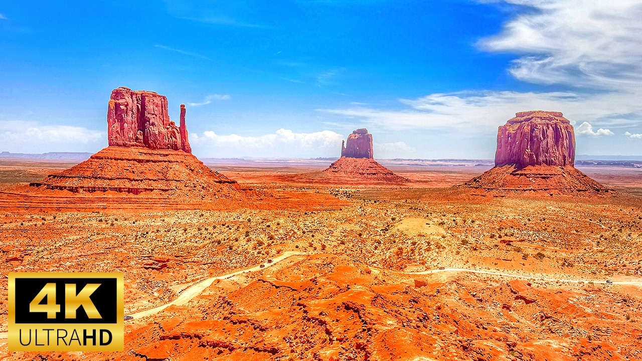 Monument Valley - Scenic Loop Drive - Utah and Arizona 4K Driving Adventure