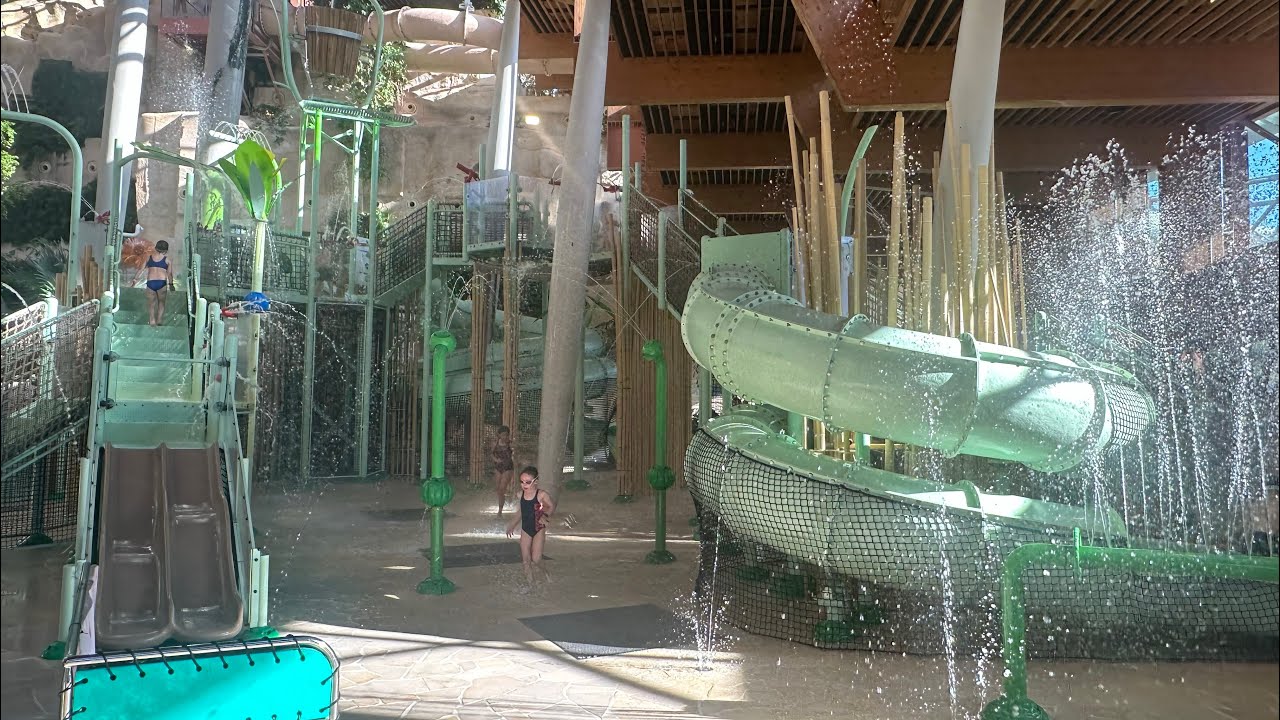 Center Parcs villages nature Paris. Aqua mundo Water play area