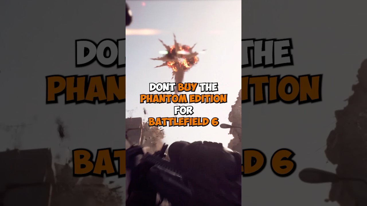 nie KUPUJ EDYCJI PHANTOM dla BATTLEFIELD 6