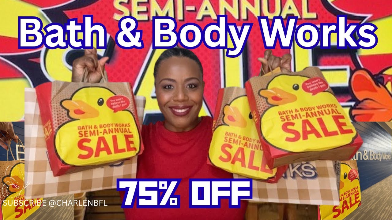 Покупки в Bath & Body Works прошлой зимой в рамках акции SAS | Скидка 75%
