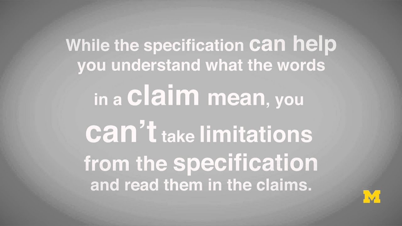 Claim Construction | IP series 31 of 62