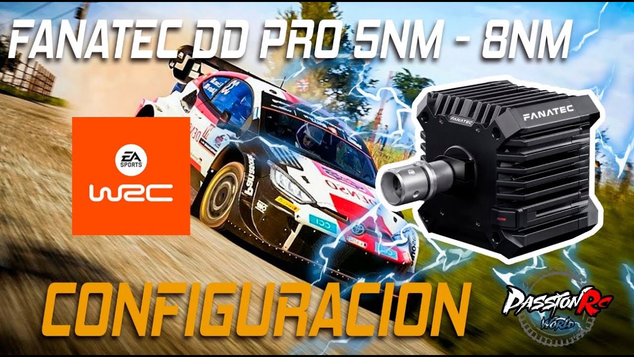 EA SPORTS WRC || Configuración FANATEC DD PRO 5 Nm y 8 Nm para