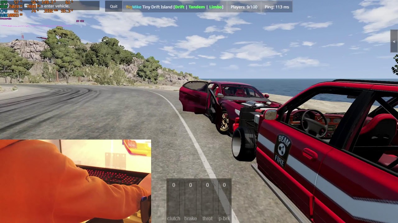 Multiplayer BeamNG.drive | Sim Drifting | Logitech G920