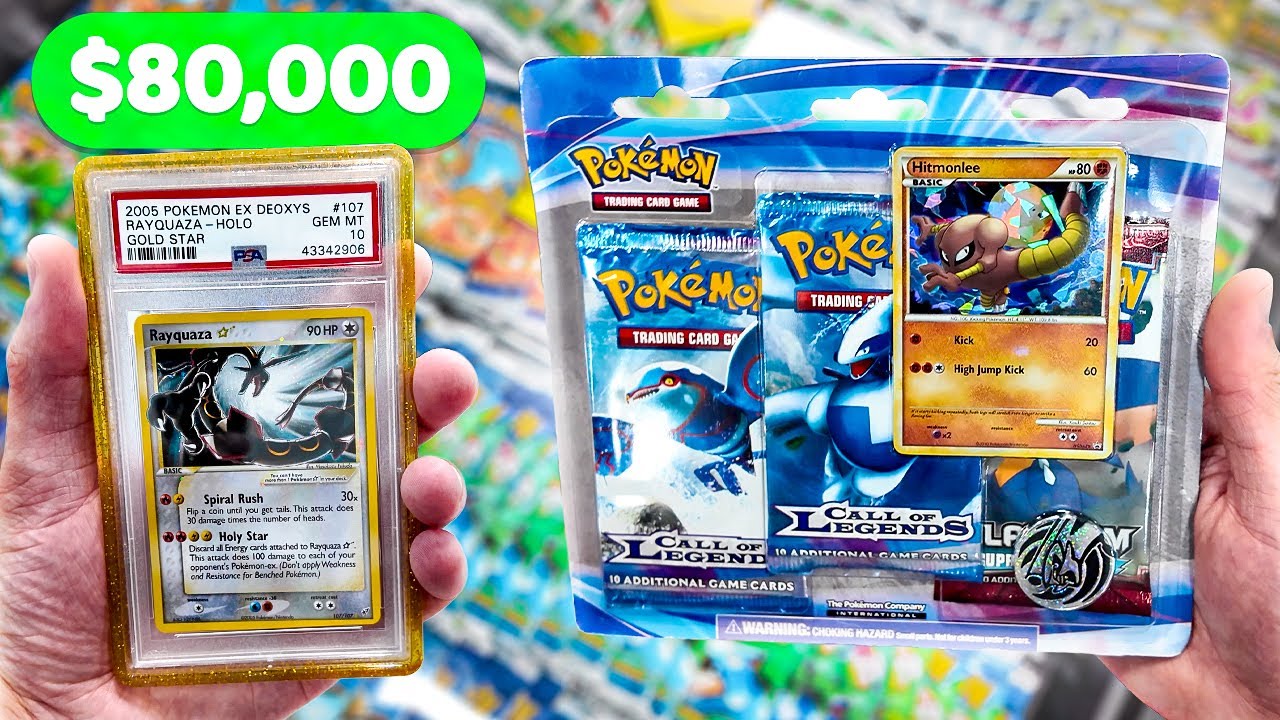 The Reality Of Finding The RAREST Pokemon Cards At America's BIGGEST Card Show!