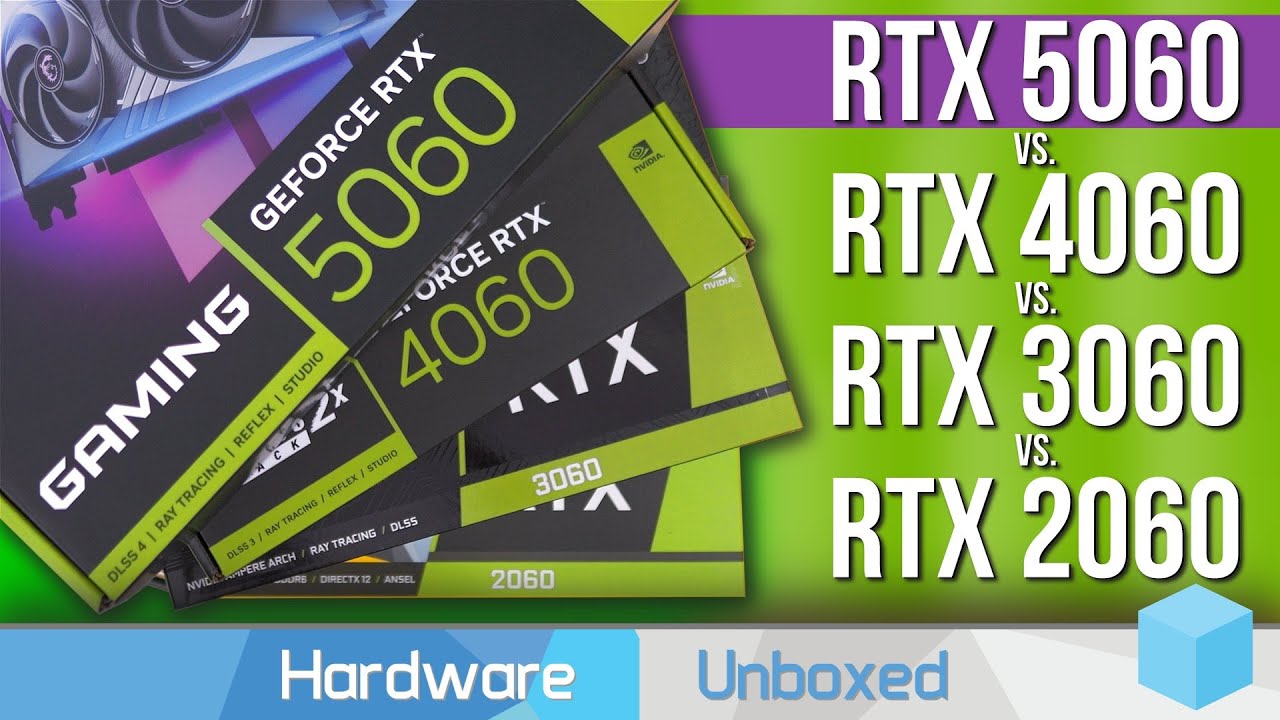 6 Years Of GeForce RTX 60 Class GPUs