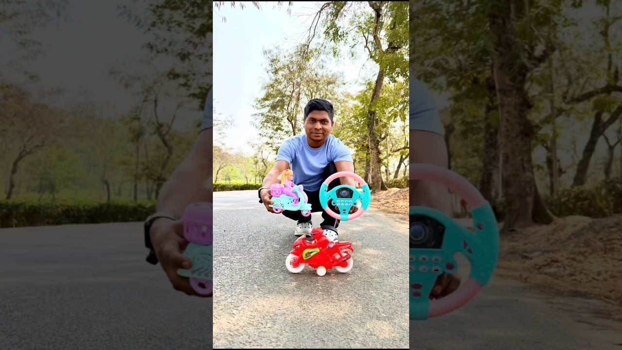 Rc Toys Scooter Vs RC Racing Bike Unboxing And Testing 🔥