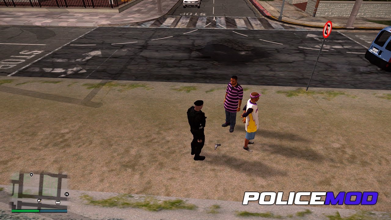 PoliceMOD v1.2 GTA SA - Armas dropadas como evid&ecirc;ncia