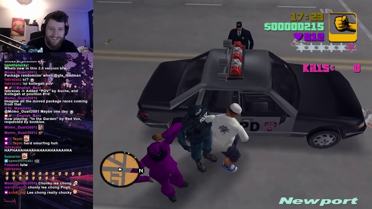 Grand Theft Auto III, But Everything is Randomised (Rainbomizer 2.0)
