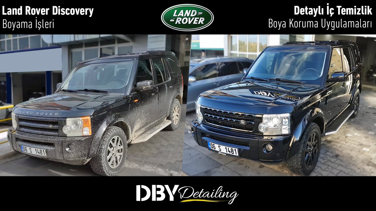 Hayata Döndürdük! | Land Rover Discovery 3 | Kapsamlı Detay Uygulamaları | Boya & Koruma İşlemleri