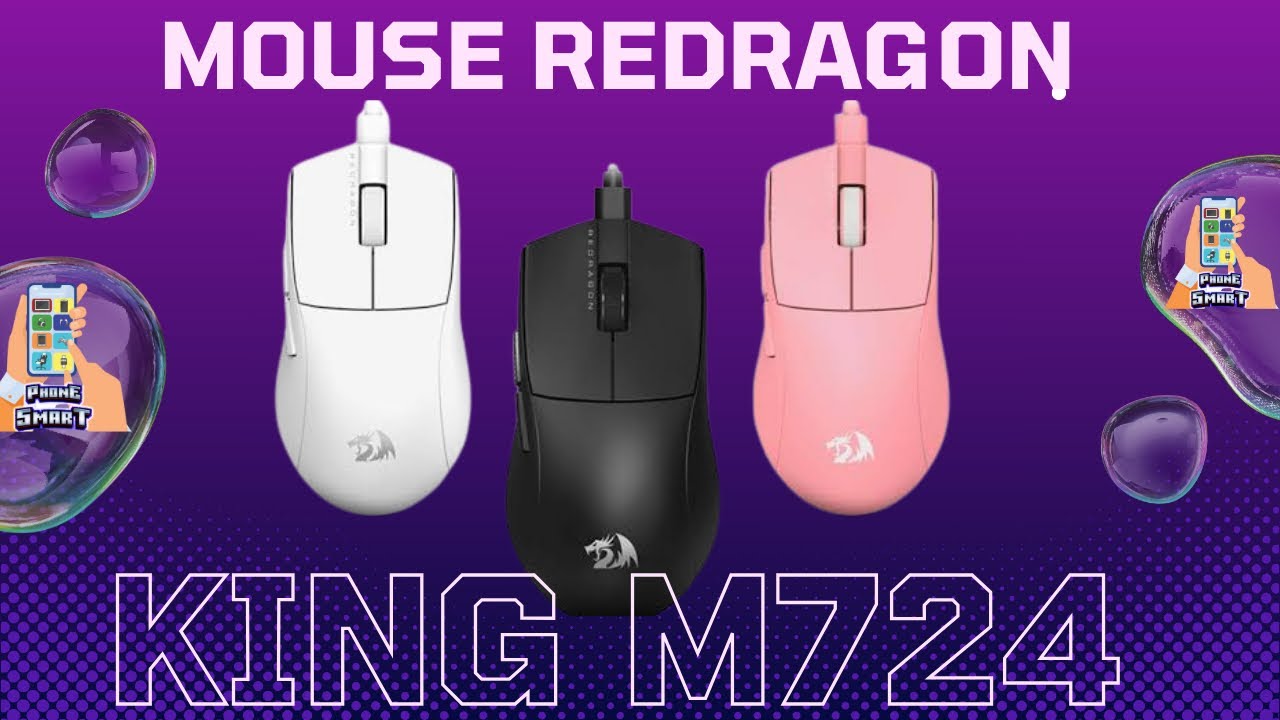 ¡Increíble unboxing del Mouse Gamer Redragon King M724!🔥 ¿Vale la pena?🤔
