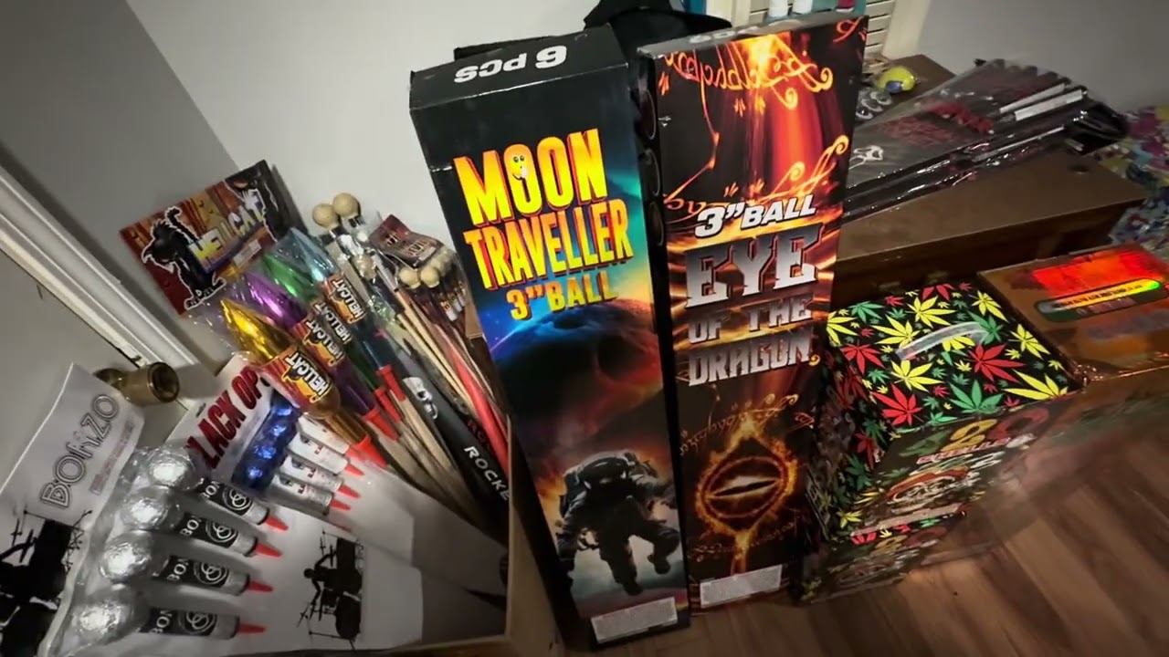 Stash video 2026 (Davis fireworks, Hester’s fireworks, only bangs fireworks)