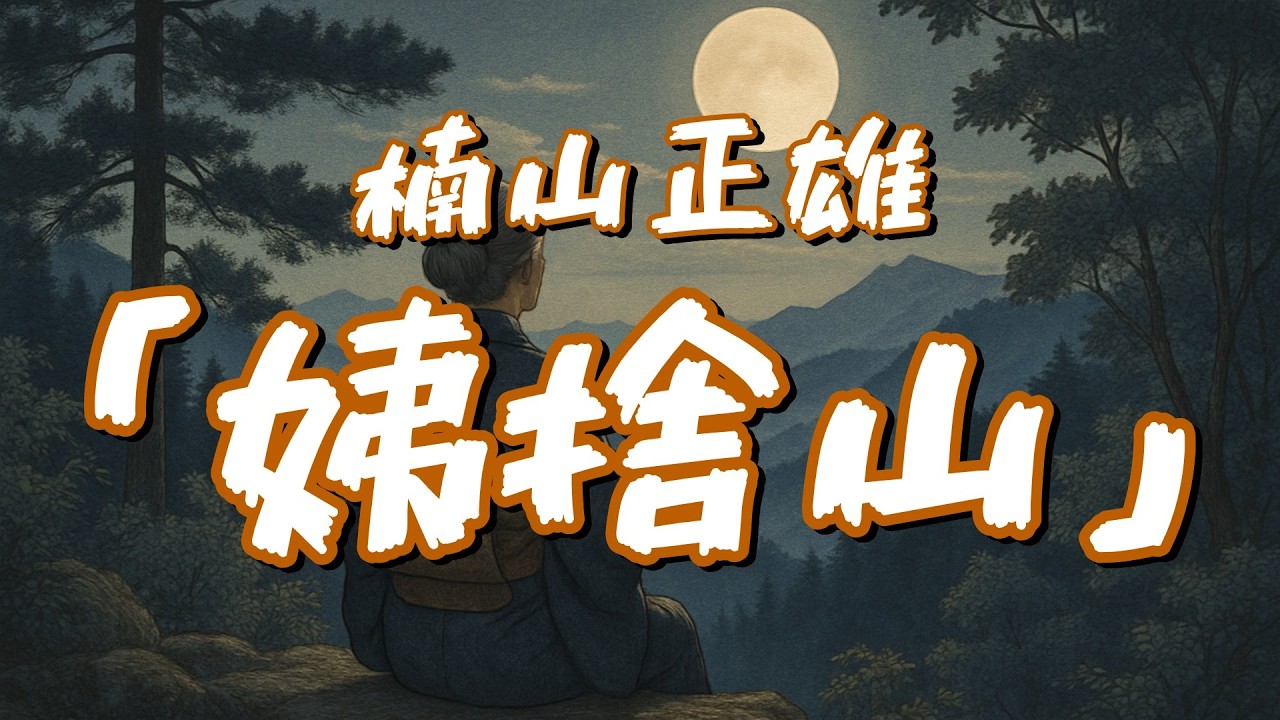 楠山正雄「姨捨山」朗読　読み聞かせ　作業用BGM　おやすみ朗読