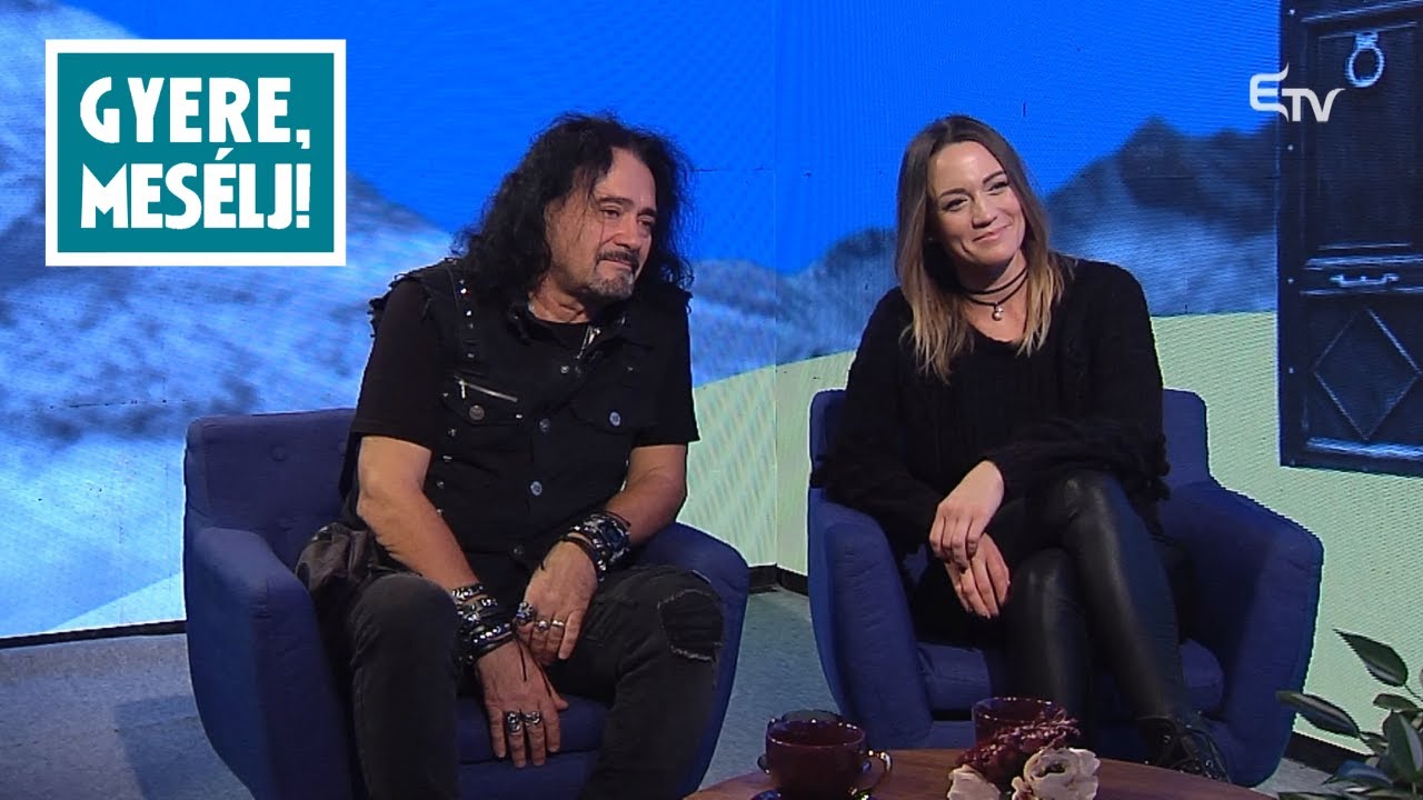 A heavy metal magyar arca és lánya: Kalapács József és Kalapács-Ódor Cintia – Gyere, mesélj!