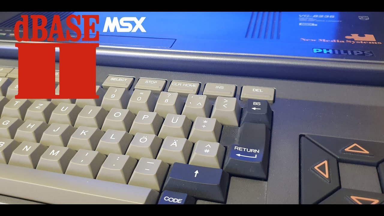 dBASE II for MSX