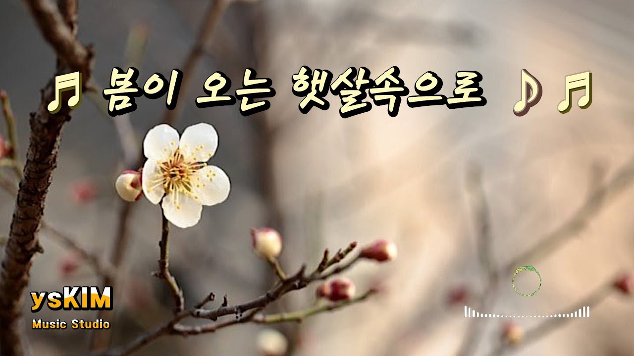 봄이 오는 햇살속으로 | Spring Healing Music | ysKIM Music Studio