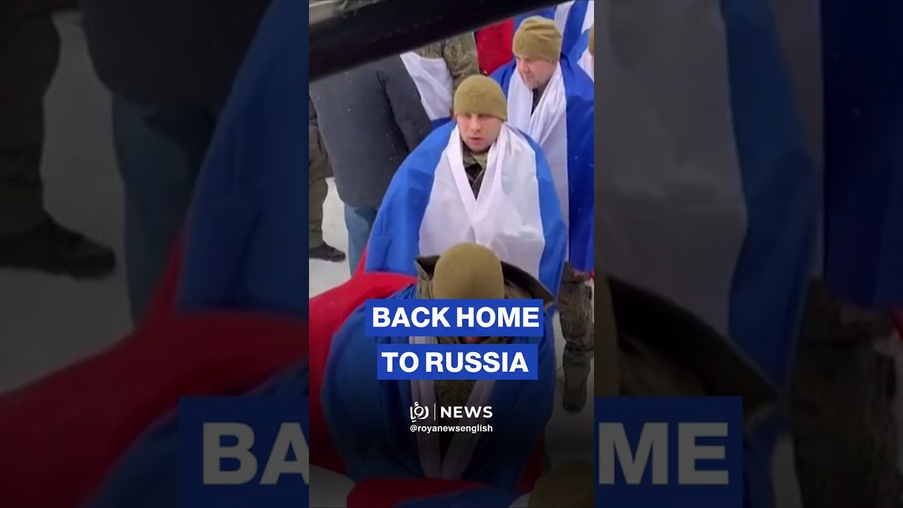 Russia and Ukraine conduct first prisoner swap in months