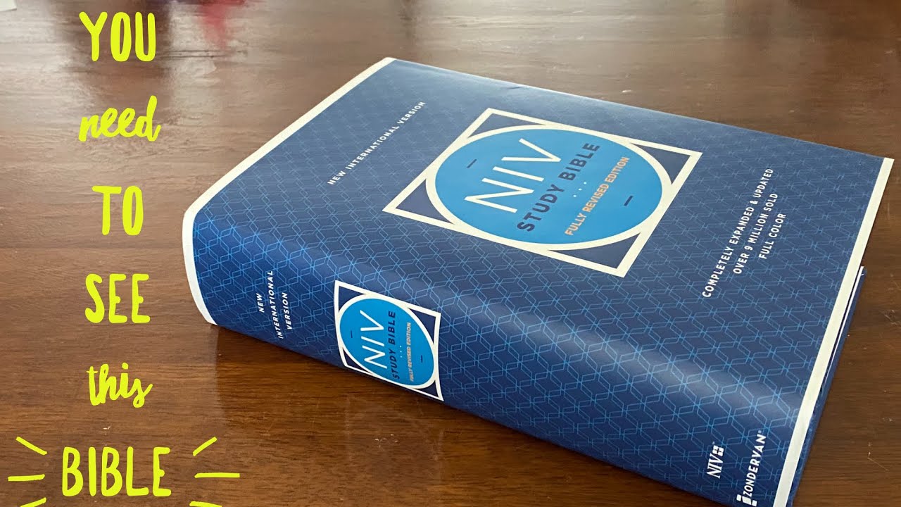 NIV Study Bible Fully Revised Edition by Zondervan