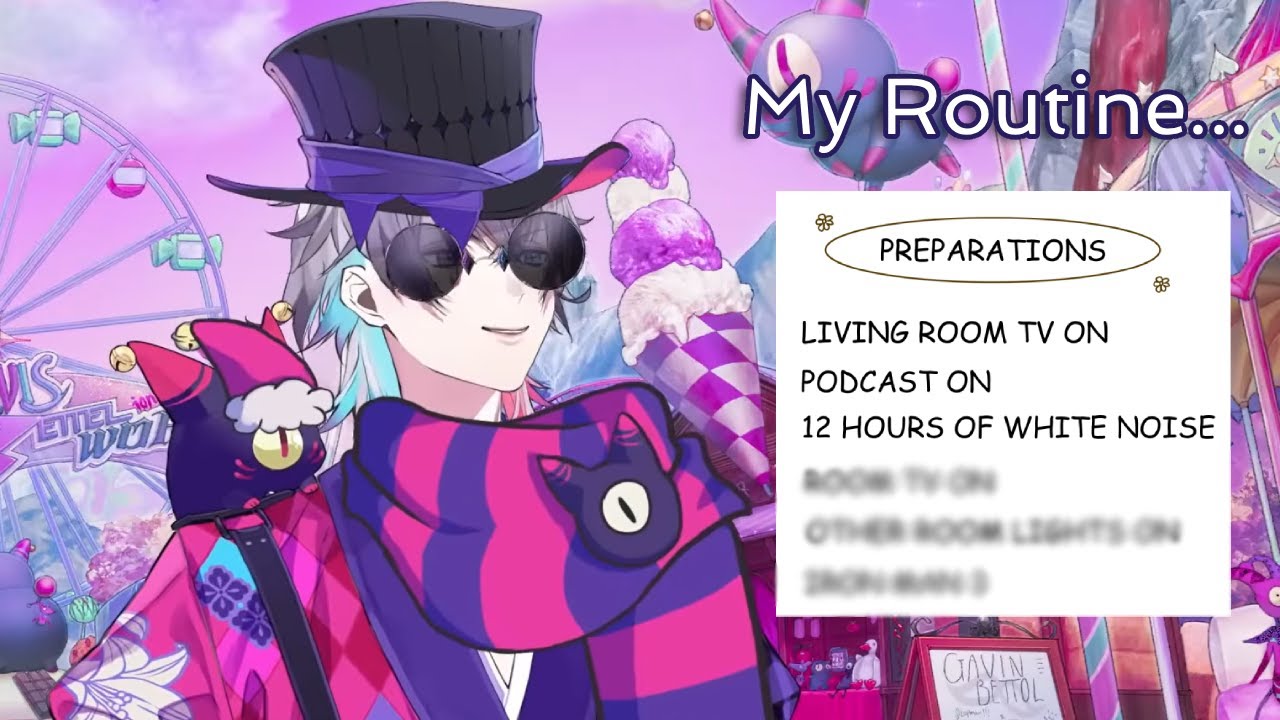 Bettel's Bizarre Bedtime Routine (Gavis Bettel | Holostars EN)