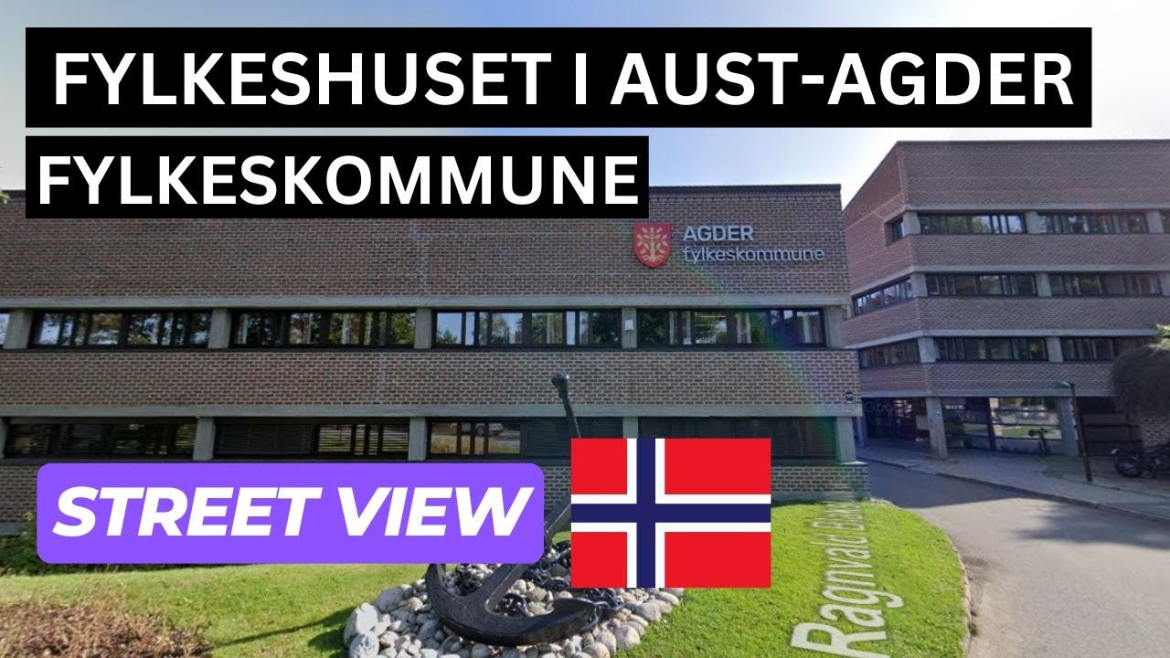 Fylkeshuset i Aust-Agder fylkeskommune (Administration) in Arendal, Norway on Google Street View