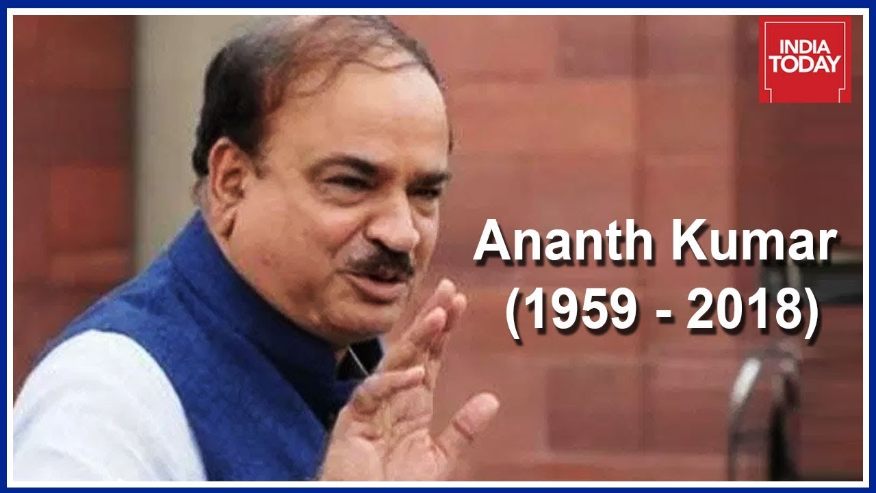 Late Union Minister Ananth Kumar To Get State Funeral, National Flag To Fly Half-Mast