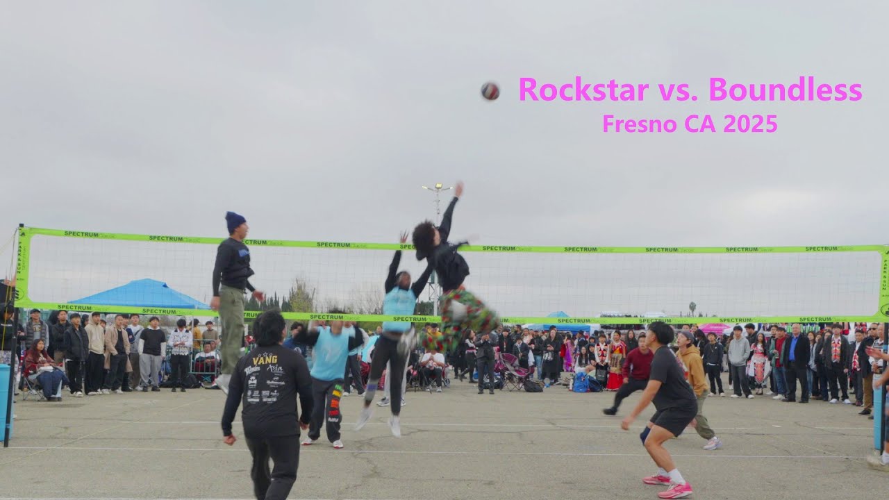 Rockstar versus Boundless, Good Match up Hmong Fresno New Year 2025