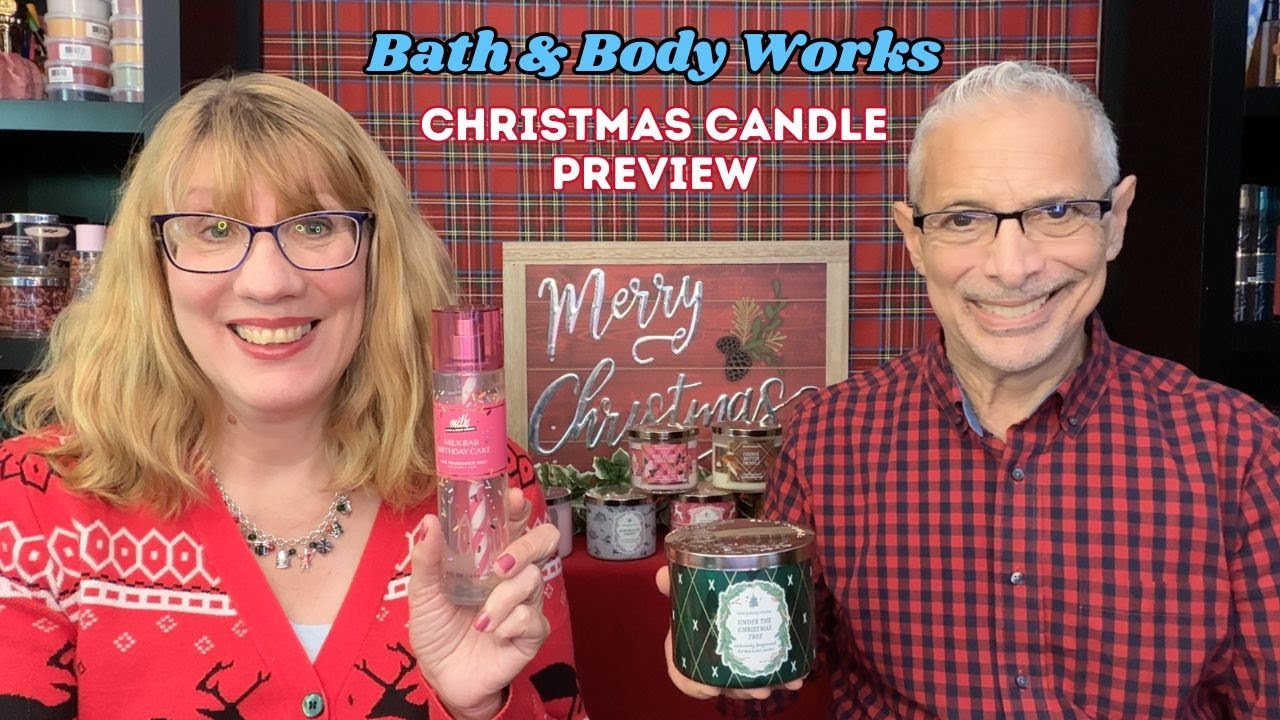Bath & Body Works Christmas Candle Preview + Milk Bar Birthday!