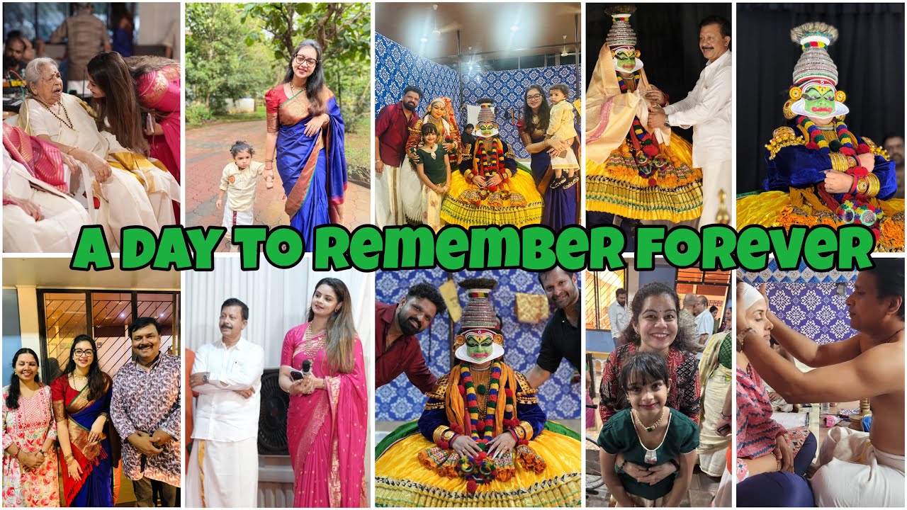 Our Achammas 95th birthday | Ammas kathakali Arangetram | Toyota hyryder review | A memorable day 
