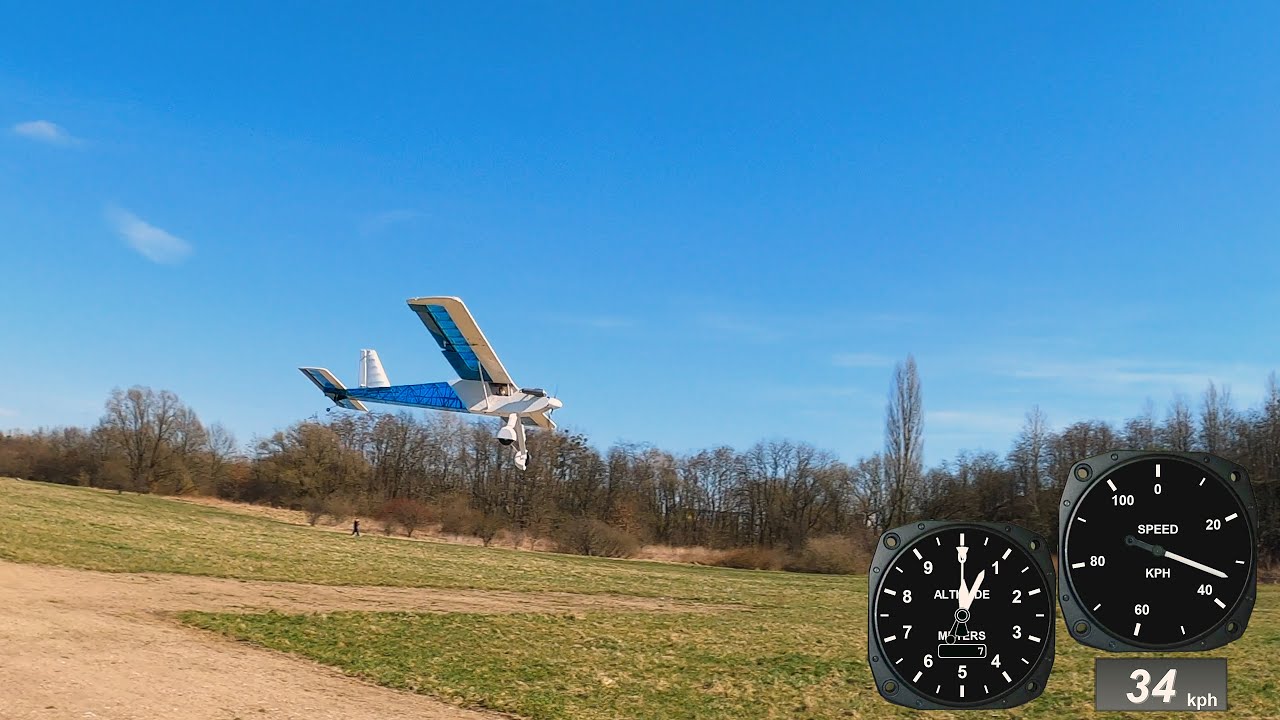 Wicherek 15 (OS Max 10LA) The first flight and crash