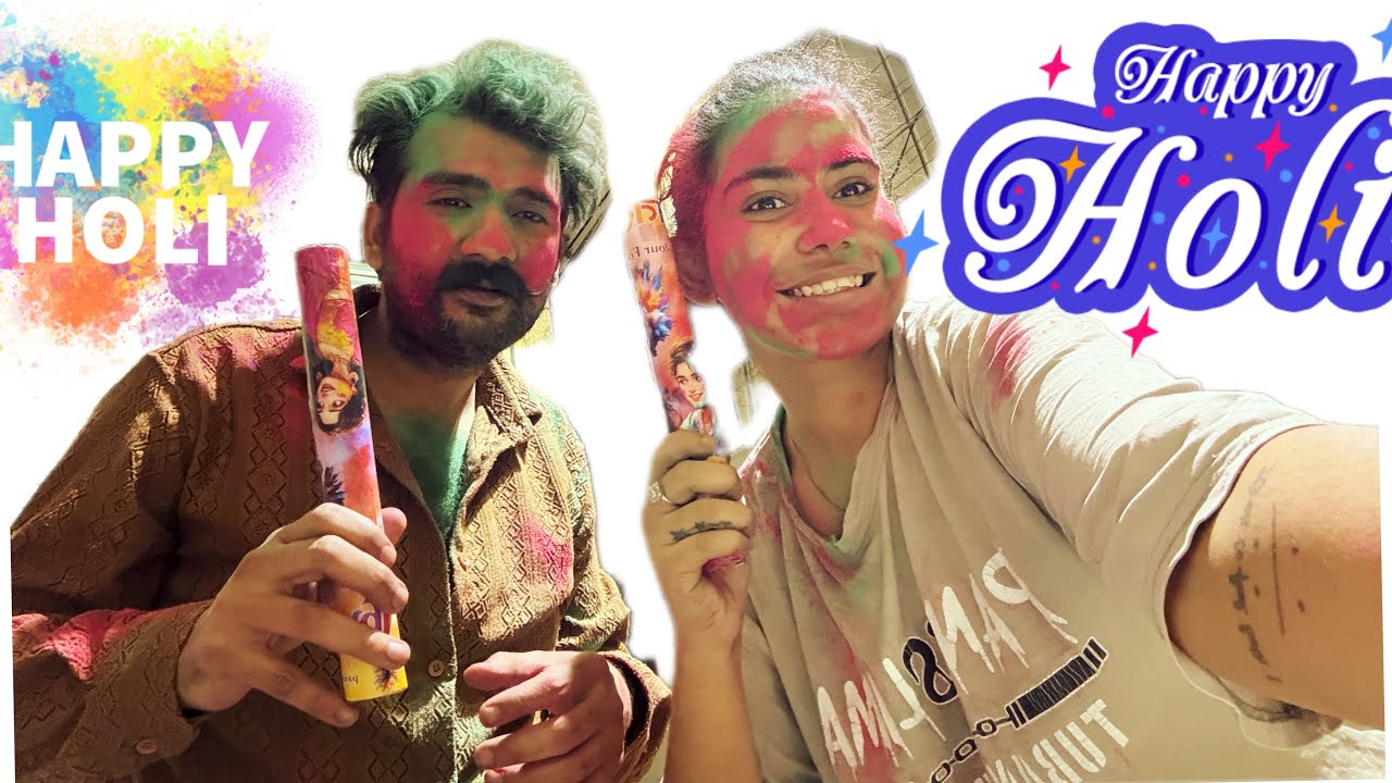 Pre-Holi celebration 🎉 ❤️ #holi2026  #minivlog @PankajSharmavines31 
