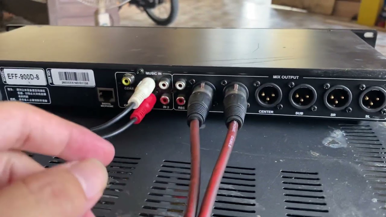 Hướng dẫn kết nối vang số với amply , tác dụng của cầu chữ U trên amply là gì ????