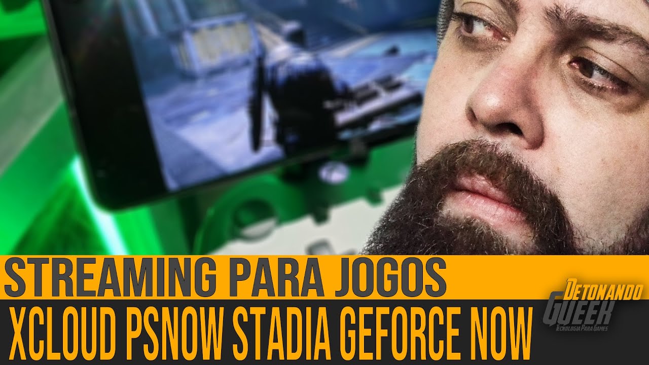 E como anda o Streaming de Jogos? Xcloud, PsNow, Stadia e GforceNnow quem ta melhor?