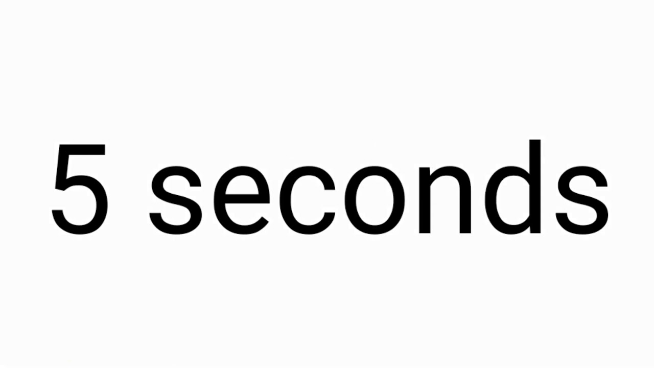 this video will be deleted in 5 seconds