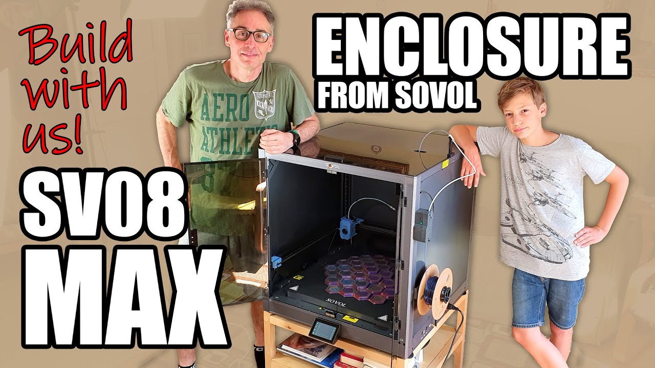 SV08 MAX Enclosure: We Made ALL the Mistakes! (Full Build Guide)