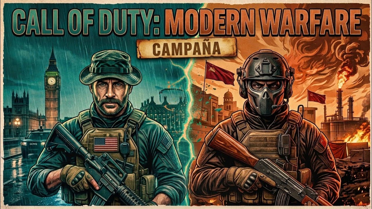 Call of Duty Modern Warfare Campaña (PS5) #FINAL Gameplay (Sin Comentarios)