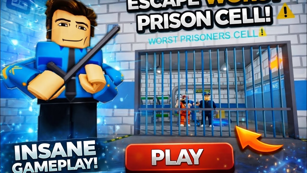 BARRY COP’S PRISON RUN! 😱 Roblox Obby Escape