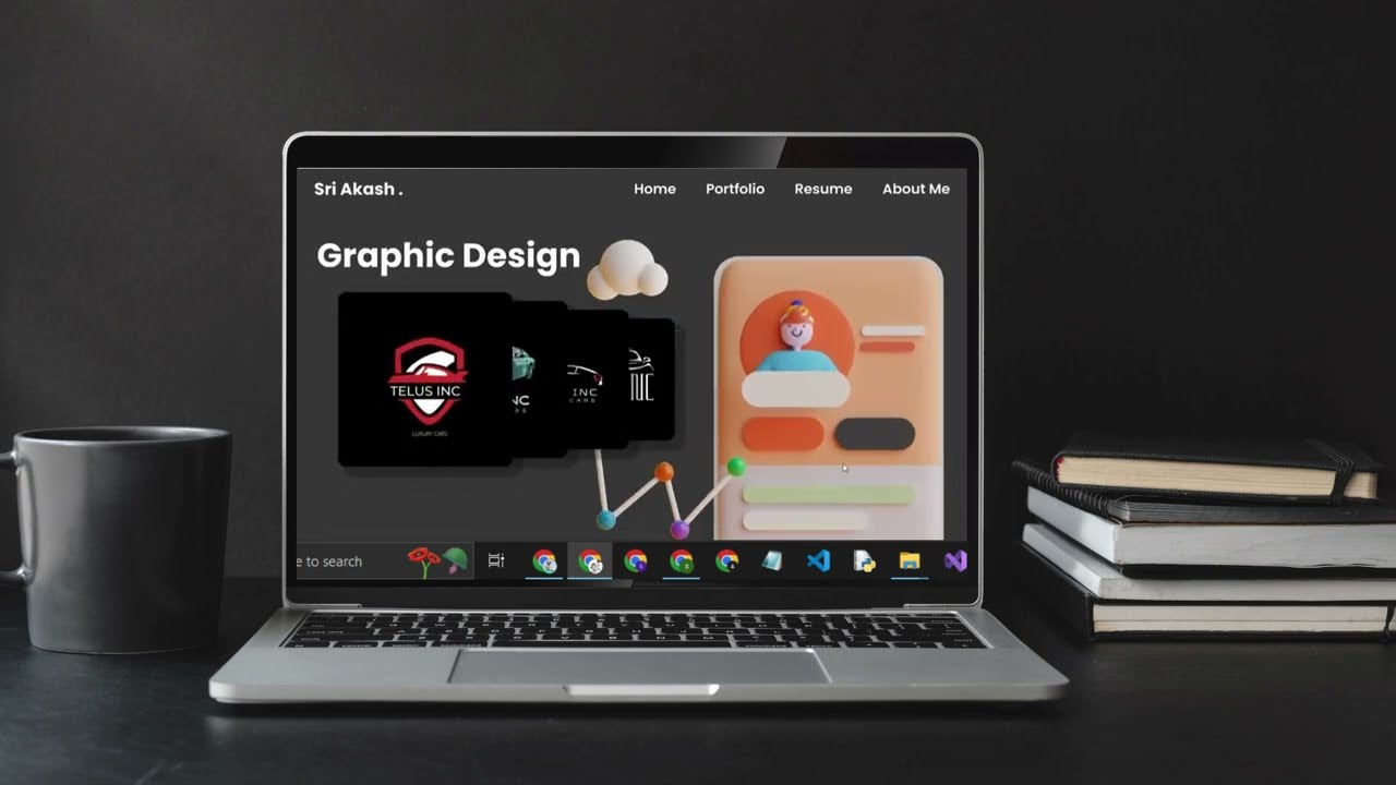 Crafting a Dynamic Portfolio Website with Figma. #figma #figmadesign #websitedesign