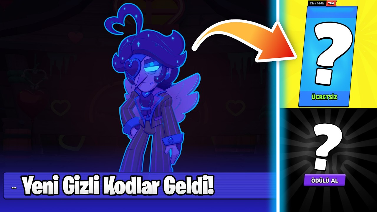 YENİ GİZLİ KODLAR GELDİ! 10 ÜCRETSİZ ÖDÜL, GİZEMLİ VİDEO VE SES KAYDI! Brawl Stars