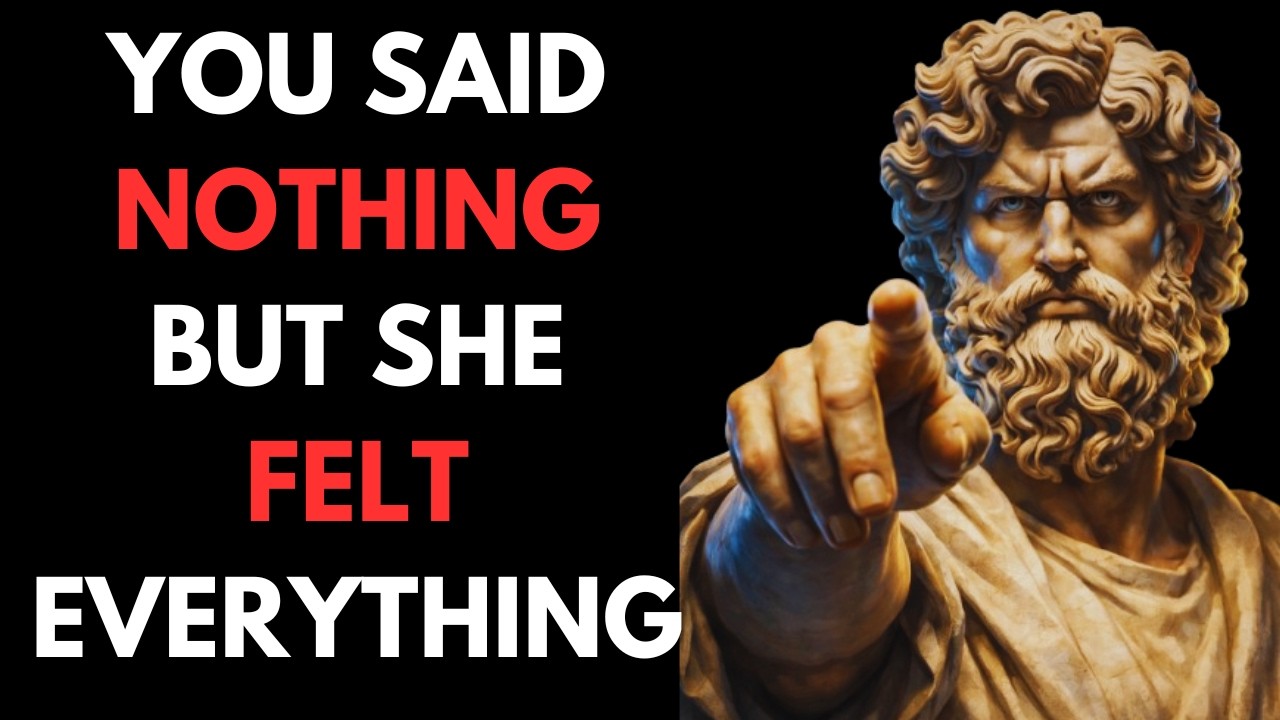 Why Women Fall in Love When You Stay Silent | Stoicism Explained
