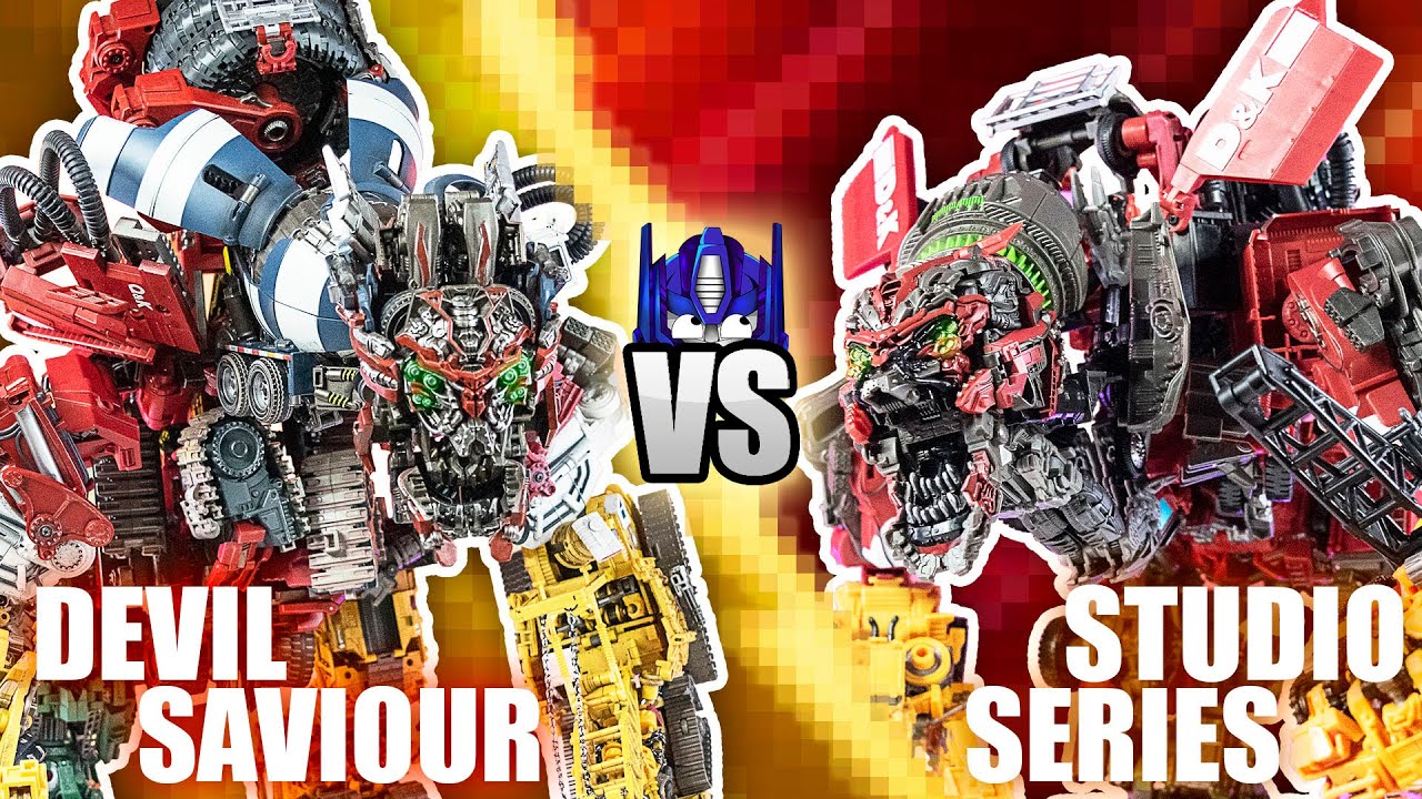 CUÁL ES EL MEJOR DEVASTADOR? | Studio Series VS Devil Saviour!