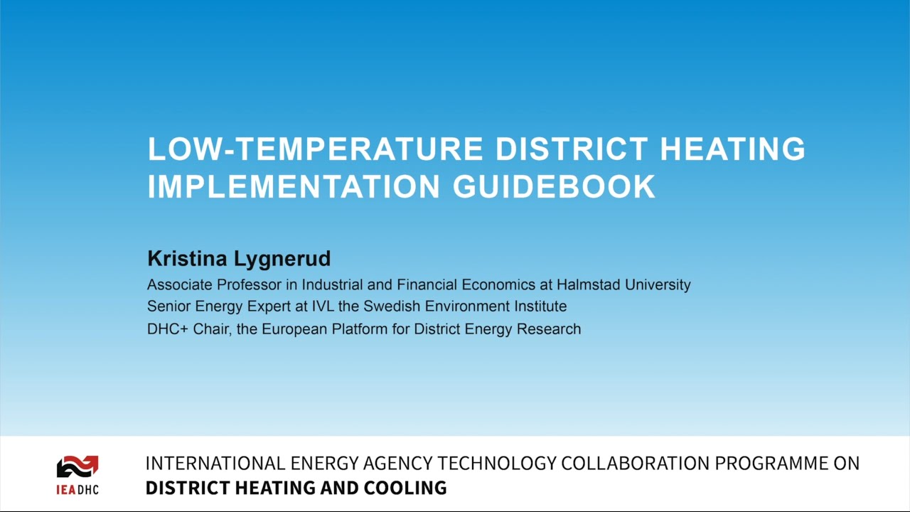 TS2: Low Temperature District Heating - Summary of the IEA DHC TS2 Guidebook