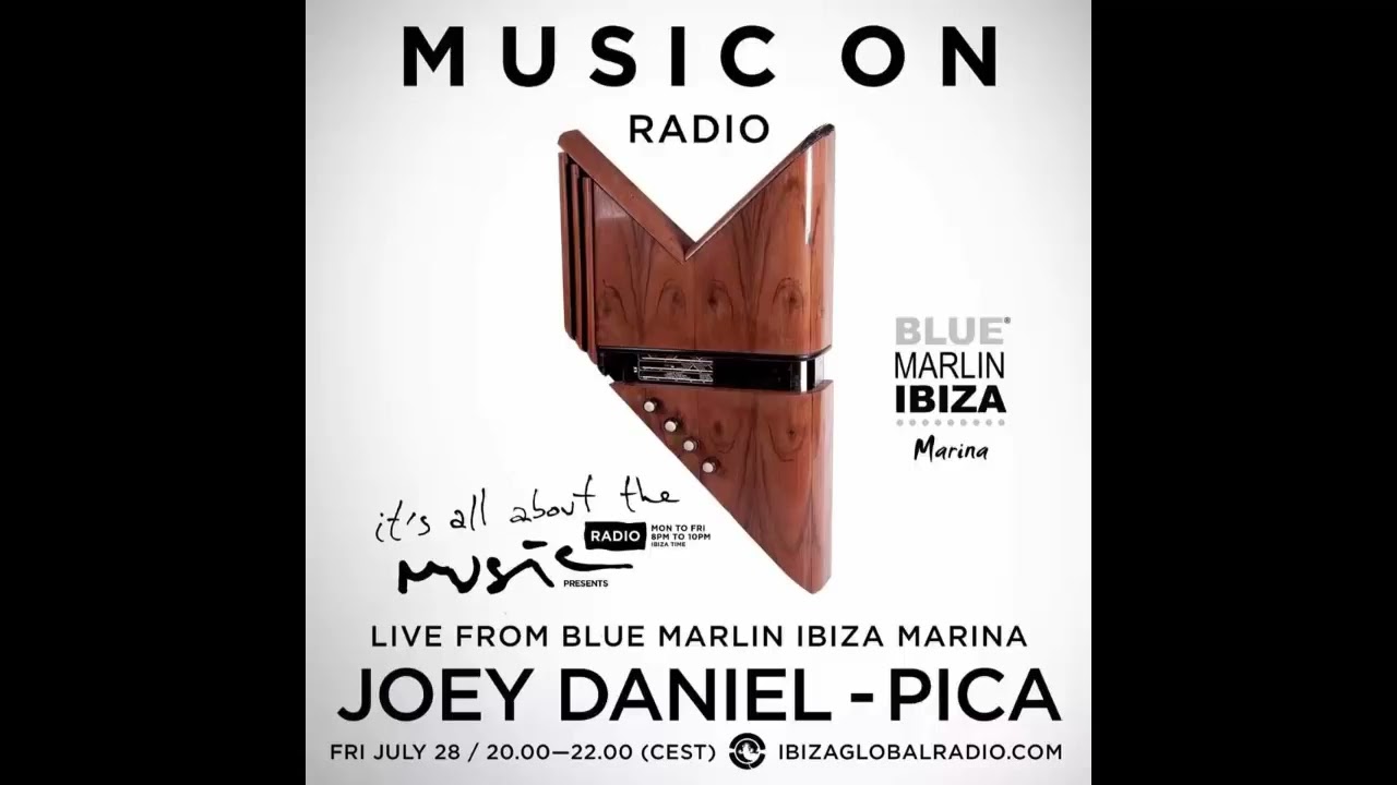 Joey Daniel, Antonio Pica at Blue Marlin Ibiza Marina   28 07 17