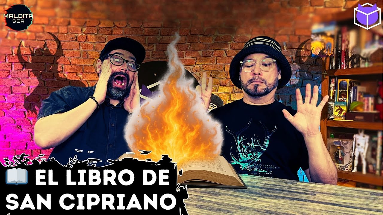el libro PROHIBIDO que abre las puertas del INFIERNO ¿MITO o PELIGRO real?  - MALDITA SEA