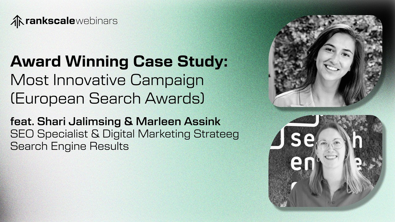 Award-Winning GEO Case Study: Most Innovative Campaign (Rankscale x Search Engine Results)