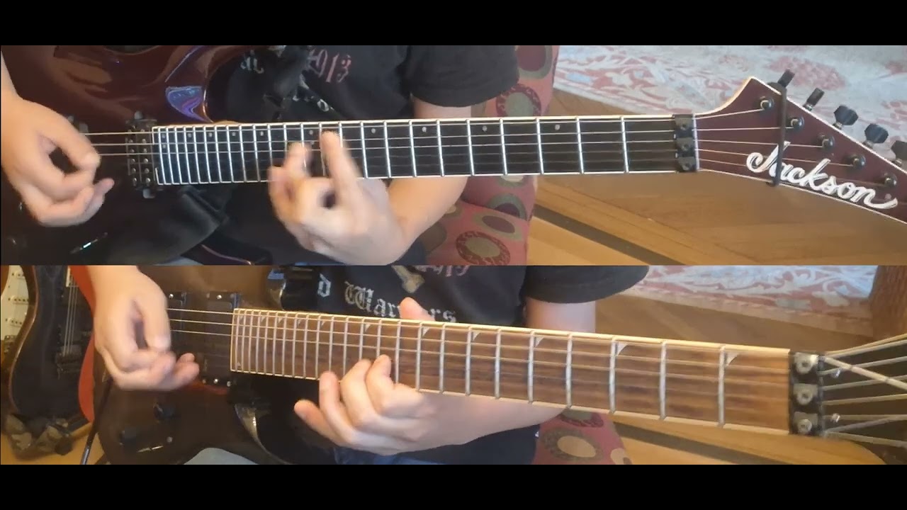 Kreator = People Of The Lie (Guitar Cover with solo)