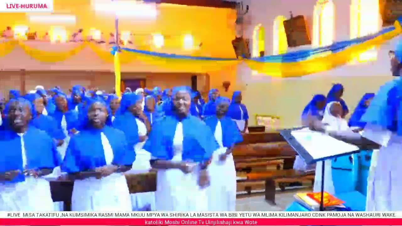 #LIVE  MISA TAKATIFU ,NA KUMSIMIKA RASMI MAMA MKUU MPYA