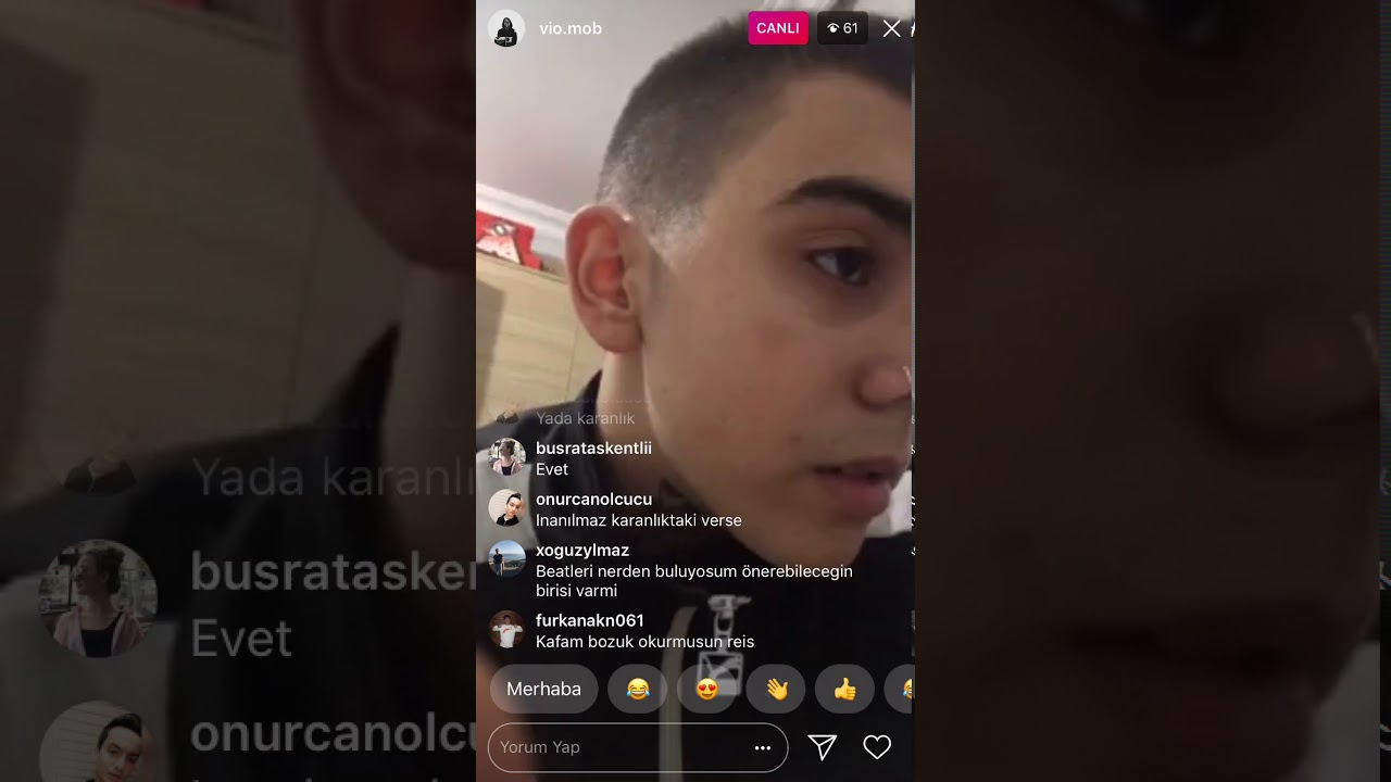 Vio' nun Son Canlı Yayını İSTEK ÜZERİNE