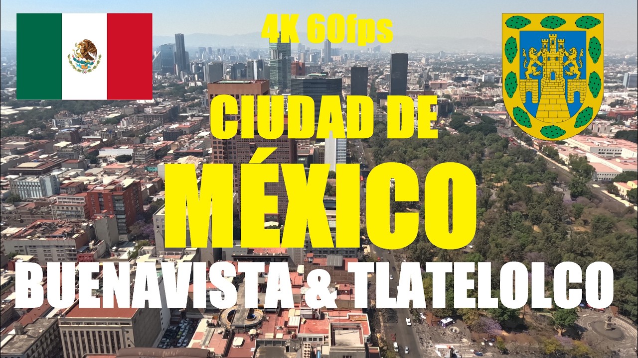 ASMR Bike | Streets of CDMX MEX 4K 60fps 2026 02 21 Saturday Buenavista and Tlatelolco
